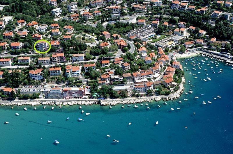 Milena Apartments Rabac Buitenkant foto